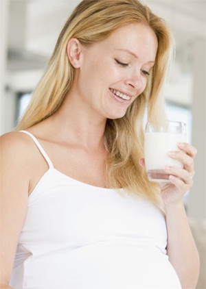 Consumo de leche durante el embarazo